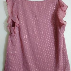 Gap pink blouse